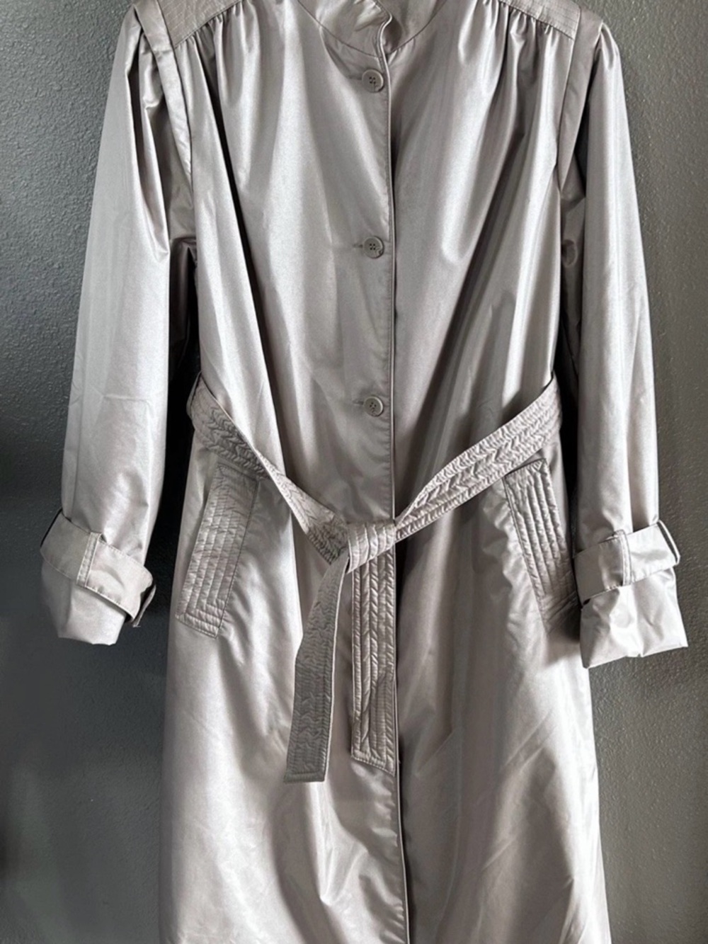 Vintage Windy Weather 60/70’s Women’s Trench Coat 5/6 Movie Prop